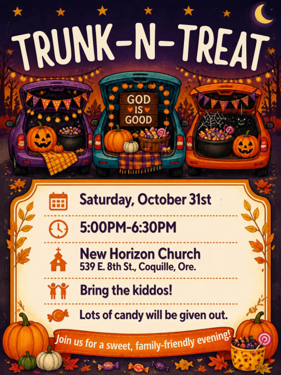 Trunk-n-Treat invitation - 2